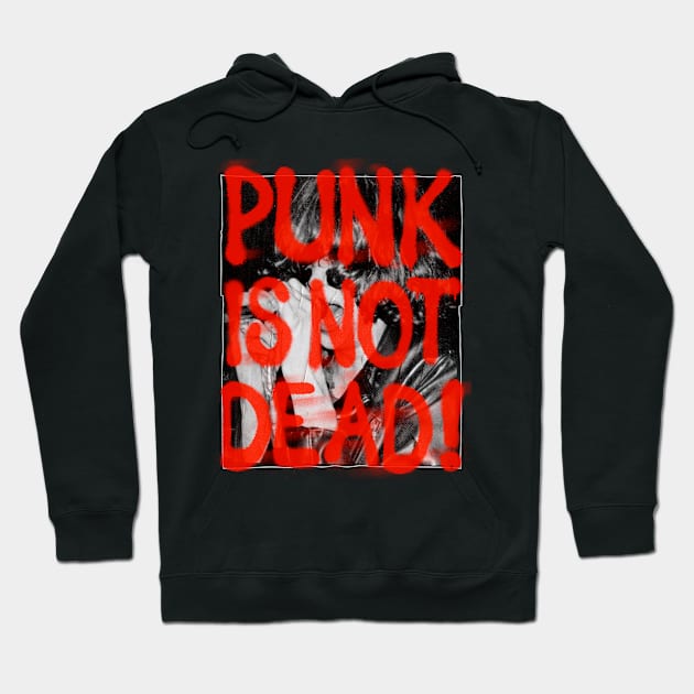 Punk not dead! Hoodie by Aefe